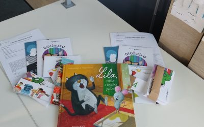 Obisk prvošolcev v krajevni knjižnici Naklo