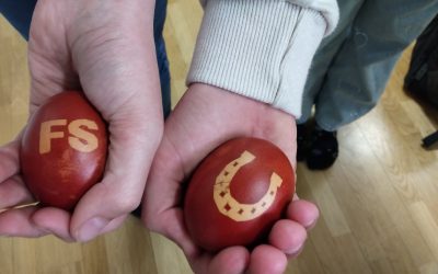 Velikonočne igre na OŠ Naklo – tradicija, smeh in pirhi